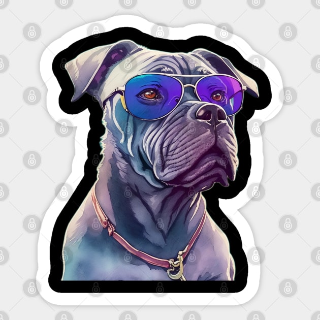 dog dads Sticker by Pixel Threads 